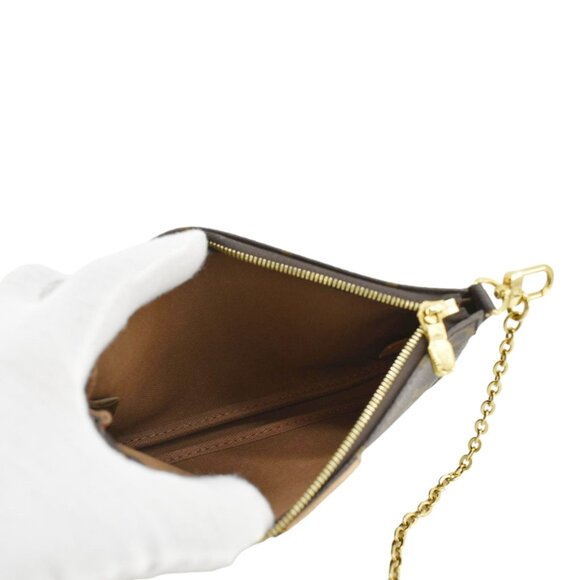 Louis Vuitton  Multi Pochette Accessoires Monogram Canvas Crossbody Bag Olive - Picture 11 of 13